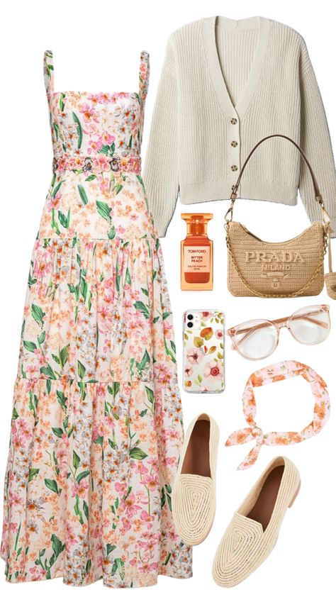 peach perfection 🍑 #outfitinspo #outfitideas #modestoutfit #christian #aesthetic #ootd Modest Christian Clothing, Peach Clothes, Polished Casual, Aesthetic Ootd, Maxi Outfits, Christian Fashion, Modesty Fashion, Everyday Fashion Outfits, Fashion Capsule