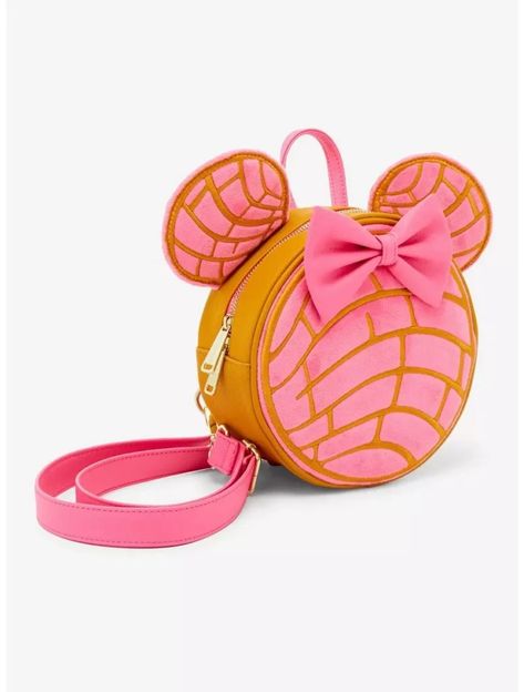 Minnie Mouse Concha Ears Convertible Mini Backpack Minnie Mouse Bag, Loungefly Purse, Disney Bags Backpacks, Disney Minnie Mouse Ears, New Disney Princesses, Disney Handbags, Loungefly Bag, Disney Bag, Adventures By Disney