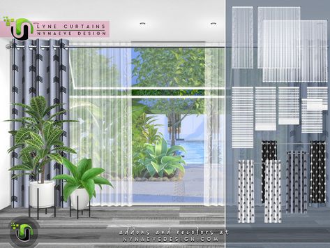 Sims 4cc Curtains, Sims 4 Cc Furniture Curtains, The Sims 4 Cc Curtains Patreon, Ts4 Curtains Cc, Curtain Sims 4 Cc, The Sims 4 Cc Curtains, Sims 4 Curtains Cc, Sims 4 Game Packs, Sims 4 City Living