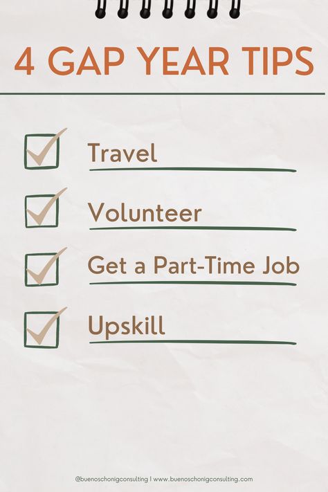 Taking a gap year to explore new opportunities? Make the most of your time off with these tips! We have some great ideas for you to make the most out of a well-deserved break. 💡 Travel 💡 Volunteer 💡 Get a part-time job 💡 Upskill Travel Volunteer, Alternate Reality, Personal Improvement, Big Goals, Life Aesthetic, Gap Year, Part Time Jobs, Career Path, Student Life