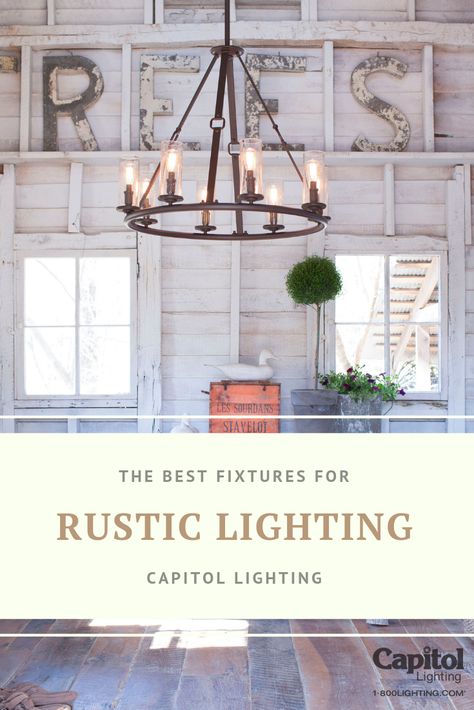 Discover this fixture and more amazing rustic lighting you won't want to miss! Rustic Cabin Lighting Fixtures, Cabin Dining Room Lighting, Cabin Lighting Fixtures, Cabin Light Fixtures, Cabin Dining Room, Lodge Lighting, Rustic Ceiling Lights, Hunting Theme, Country Lighting