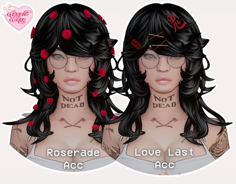 Sims 4 Cc Goth, Ts4 Hair, Sims 4 Anime, Pelo Sims, Free Sims 4, Goth Hair, The Sims 4 Packs, Sims 4 Body Mods, Sims 4 Cc Folder