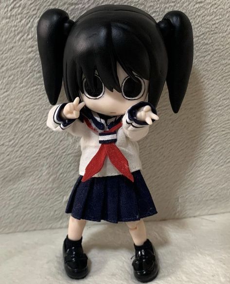 Red, Blue, White, Black, Figurine