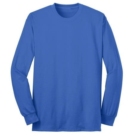 Port & Company Men's Comfort Wrinkle Resistant T-Shirt Size: 5XL.  Color: Blue.  Gender: male.  Age Group: adult. Solid Color Dress, T Shirt Printing, Knit Shirt, Asheville, Wholesale Clothing, Sports Shirts, Denim Shirt, Print Shop, Shirt Jacket