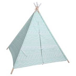 Southwestern Teepee - Pillowfort : Target Pillowfort Target, Mint Tee, Play Fort, Decorate Lampshade, Tee Pee, Kids Play Tent, Blue Overalls, Aqua Mint, Pillow Fort