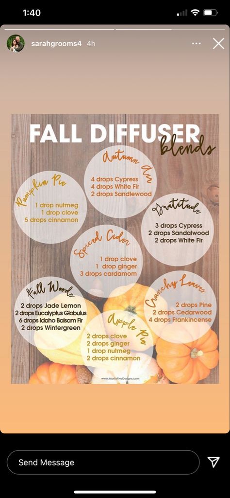 Displaying Family Pictures, Fall Diffuser Blends, Essential Oil Diffuser Recipes, Oil Diffuser Recipes, Diffuser Recipes, Essential Oil Diffuser Blends, Oil Diffuser Blends, Essential Oil Candles, Fall Scents