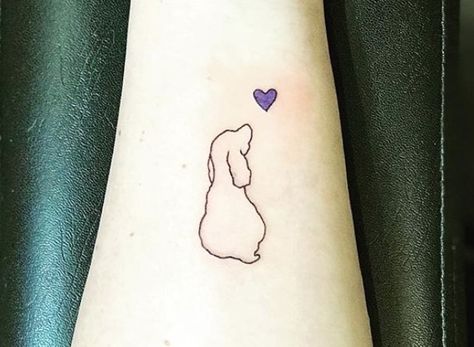 Maltipoo Memorial Tattoos, Cute Dog Memory Tattoos, Creation Of Dog Tattoo, Memory Pet Tattoo Dogs, Discreet Dog Tattoos, Commemorative Pet Tattoos, Funny Dog Tattoo Ideas, Puppy Memory Tattoo, Simple Cocker Spaniel Tattoo