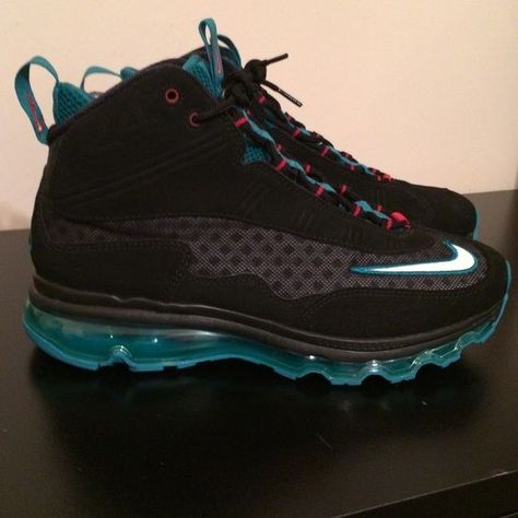 Ken Griffey Jr Shoes, Bo Jackson Sneakers, Griffey Shoes, Zapatillas Nike Basketball, Snicker Shoes, Nike Shoes Blue, Custom Shoes Men, Futuristic Shoes, Ken Griffey Jr