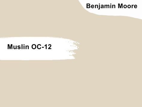 Also known as Benjamin Moore Muslin 1037, and Benjamin Moore Muslin CC-110, this paint color is among the off-white color collection. It is a sophisticated and endlessly versatile paint color that offers subtle nuances of whites that suits a tranquil and serene environment. It creates a calming and welcoming feeling wherever it is used. Muslin Paint Color Benjamin Moore, Bm Muslin Paint Wall Colors, Benjamin Moore Muslin Paint, Muslin Benjamin Moore, Benjamin Moore Muslin, Best Wall Paint Colors, Benjamin Moore Super White, Benjamin Moore Bedroom, Best Wall Paint