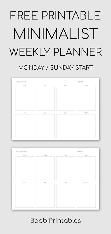 Free Printable Minimalist Weekly Planner #free #printable #weeklyplanner #minimalist #planner #printables #weekly Weekly Planner Family, Free Weekly Printable Planner, Weekly Family Planner Printable Free, Minimalist Planner Printable, Weekly Planner Goodnotes Free, Weekly Planner Template Free Printable, Goodnotes Weekly Planner, Weekly Plan Template, Week Planner Printable