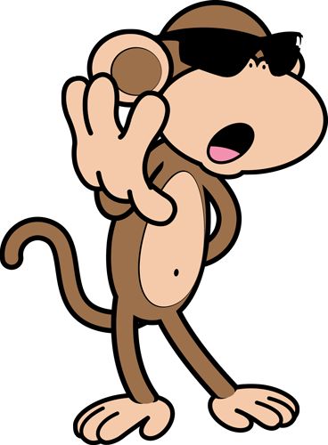 Cute Monkey Drawing Art, Cool Monkey Drawing, Monkeys Cartoon, Cute Monkey Pictures Cartoon, Cartoon Monkeys, Monkey Drawing Easy, Drawing Monkey, Monkey Cartoon Image, Monkey With Banana Cartoon