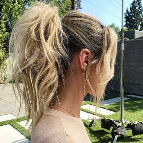 Teased Ponytail, Prom Ponytail Hairstyles, Hairstyles Weave, Voluminous Ponytail, Ponytail Hairstyles Tutorial, High Ponytail Hairstyles, Everyday Hair, Guest Hair, High Ponytail