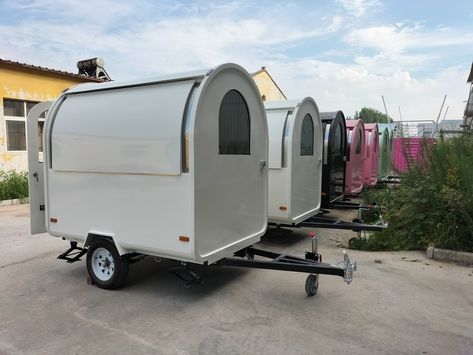 Cheap Food Trailers for Sale | Mini Concession Trailers--ETO DEVICE Food Trailer Manufacturer Small Food Trailer Ideas, Food Trailer Ideas, Food Trailer Design, Small Food Trailer, Mini Food Truck, Food Truck Trailer, Trailer Design, Food Trailer For Sale, Food Trailers