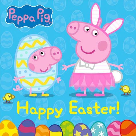 Peppa Pig Easter, Kai Lan, Easter Books, Happy Easter Everyone, Easter Kids, Baby Shark, Peppa Pig, Happy Easter, Pikachu