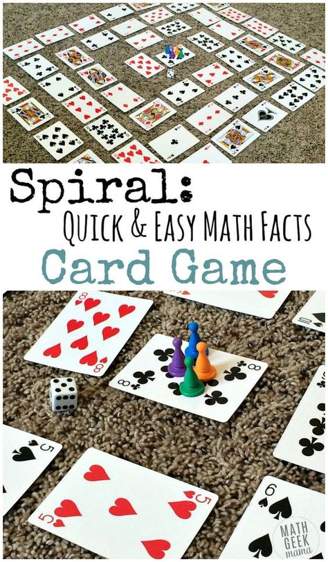 Learning Multiplication Facts, Multiplication Fact Fluency, Math Card Games, Easy Math, Learning Multiplication, Math Geek, Fact Fluency, Cards Game, Multiplication For Kids