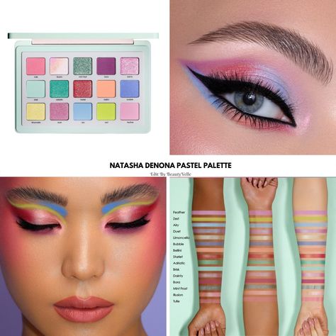 Natasha Denona has just released a preview of their new Pastel palette and we've got all the details!  The palette is currently available in Sweden, coming soon to additional markets. The post Sneak Peek! Natasha Denona Pastel Eyeshadow Palette appeared first on BeautyVelle | Makeup News. Pastel Eyeshadow Looks, Pastel Eyeshadow Palette, 2022 Makeup, Pastel Eyeshadow, Best Eyeshadow Palette, Makeup News, High End Makeup, Fancy Makeup, Natasha Denona