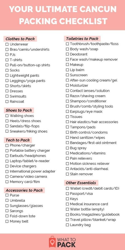 Your packing duties for Cancun don’t begin and end with a glorified beach bag. After all, Cancun is so much more than an indulgent beach getaway: Mexico’s southeastern-most point is part wild party town, part archaeological wonderland, part postcard-perfect beach escape with water sports galore. Here you’ll find a detailed breakdown of our must-takes items, including great outfit ideas for your Mexico vacation, a month-by-month breakdown of what to pack for Cancun, and more. Cancun Packing List, Camping Trip Packing List, Alaska Cruise Packing List, Alaska Cruise Packing, Belize Hotels, Holiday Packing Lists, Cancun Outfits, Beach Vacation Packing, Summer Packing Lists