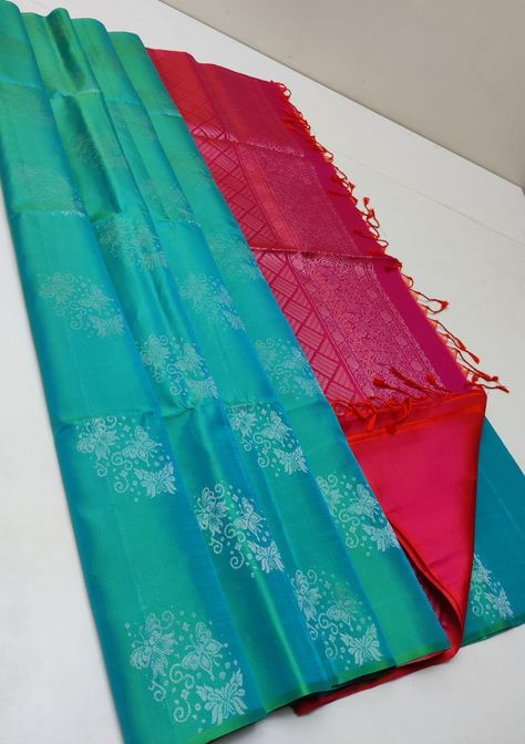 Pure handloom Double warp soft silk saree without border. With silkmark certified tag. To place your orders connect with us on 9705125745 Without Border Silk Saree, Saree Without Border, Elegant Saree, Soft Silk Sarees, Wedding Collection, Handloom Saree, Saree Collection, Silk Fabric, Silk Saree