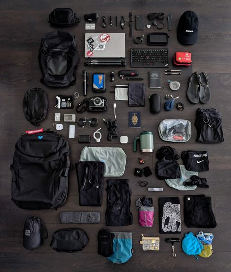 My most complete carry ever - herOneBag.com Mochila Edc, Smartphone Filmmaking, What's In My Backpack, Edc Backpack, Everyday Bag Essentials, Everyday Carry Bag, Have More Energy, Backpack Essentials, Edc Bag