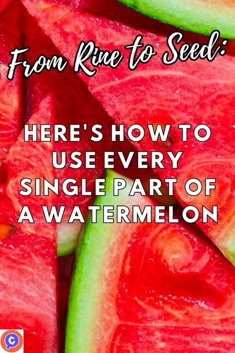 As temperatures rise and summer takes hold, there's one fruit that perfectly embodies the spirit of the season: watermelon. High in water content, nutrients, and vitamins, watermelons are a great snack to help us cool down and stay hydrated. But did you know that you can make the most out of this fruit by using every part of it? What Can I Do, Stay Hydrated, Earth Friendly, Food Waste, Summer Day, Being Used, How To Use, Knowing You, Watermelon