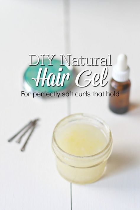 Homemade Hair Gel, Hair Gel Recipe, Diy Natural Hair, Natural Hair Gel, Natural Hair Diy, Diy Shampoo, Home Remedies For Hair, Luscious Hair, Diy Hair Care