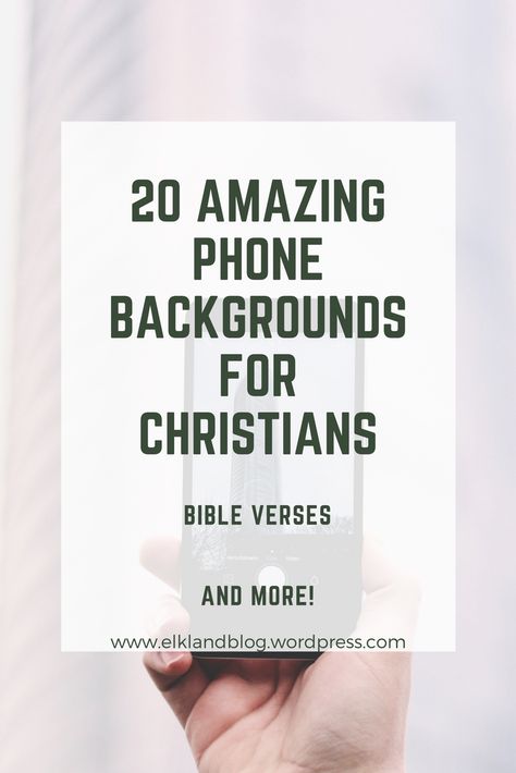 20 Amazing Phone Backgrounds for Christians – ELKLAND Phone Backgrounds Christian, Christian Phone Backgrounds, Christian Iphone Wallpaper, Cellphone Background, Phone Covers Diy, Senior Home Care, Diy Website, Free Bible, Photography Challenge