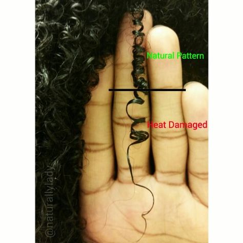 The difference between a healthy coil and a damaged coil Transitioning Hair, Heat Damaged Hair, Bios Para Instagram, Transitioning Hairstyles, Hair Techniques, Healthy Natural Hair, Hair Advice, The Mistake, Curl Pattern