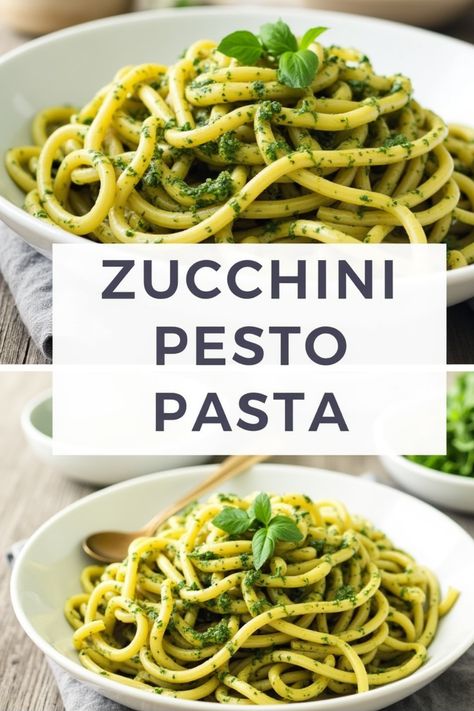 Discover a fresh, nutritious twist on pasta with our Healthy Zucchini Pesto Pasta recipe! Packed with flavor, perfect for low-carb or gluten-free diets. Lime Recipes Healthy, Zucchini Pesto Pasta, Zucchini Pasta Recipes, Pesto Pasta Recipe, Pesto Recipes, Low Carb Gluten Free Recipes, Pesto Pasta Recipes, Lime Recipes, Healthy Zucchini