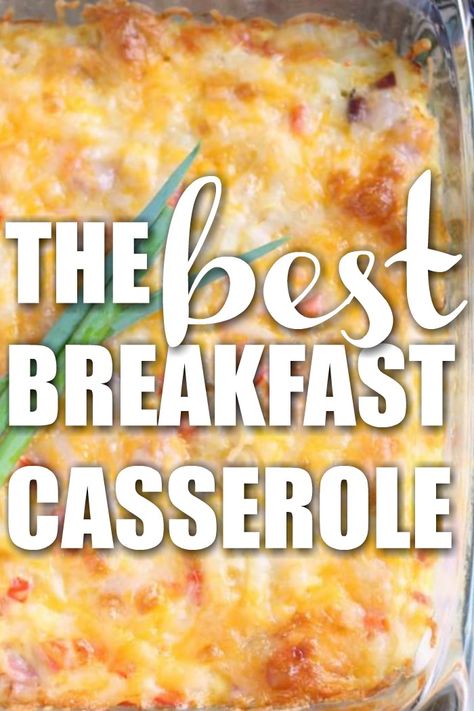 Ultimate Brunch Casserole, Breakfast Casserole With Ricotta Cheese, Low Sodium Breakfast Casserole Recipes, Toast Chicken, Ham Breakfast Casserole, Brunch Casserole Recipes, Casserole Breakfast, Meal Breakfast, Delicious Breakfast Casserole