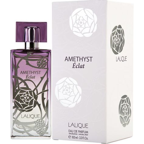 Lalique Amethyst Eclat Perfume | FragranceNet.com® Lalique Amethyst, Lalique Perfume, Feminine Fragrance, Peony Rose, Black Currant, Black Currants, Womens Fragrances, Floral Scent, Fragrance Notes