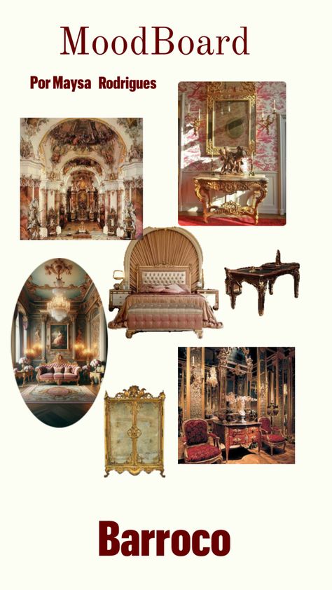 Barroco Mood Boards