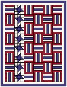 Military Quilt Ideas, Military Quilts, Qov Quilts, White And Blue Quilt, Flag Quilts, Valor Quilts, American Flag Quilt, Flag Quilt, Patriotic Fabric