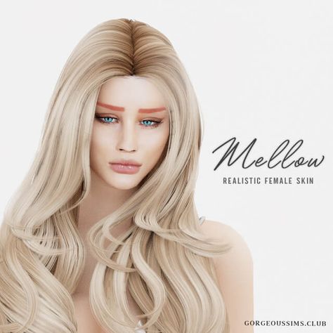 Sims 4 Female Skin, Realistic Sims, Sims 4 Realistic, Skin Overlay, Wanda Nara, Mod Hair, Cc Mods, Sims 4 Cc Skin, Best Sims