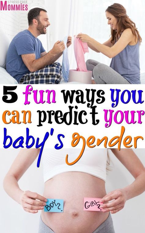 5 fun ways to predict your baby's gender! #pregnancy #gender Gender Games, Finding Out Baby Gender, Gender Ideas, First Trimester Tips, Baby Gender Prediction, Gender Prediction, Motherhood Tips, Early Pregnancy Signs, Wives Tales