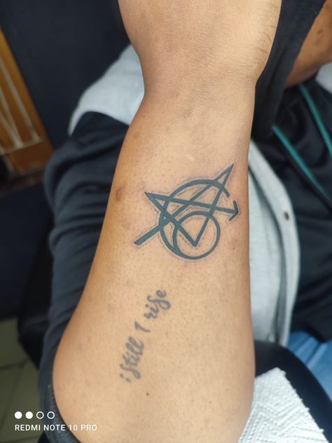 6 Tattoo, Deathly Hallows Tattoo, Jesus Fish, Fish Tattoos, Jesus Fish Tattoo, Triangle Tattoo, Avengers, Tattoos, 10 Things