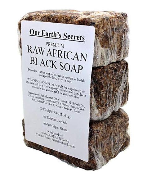 Raw African Black Soap, African Soap, Coconut Oil Face Mask, Diy Coconut Oil, Skin Bumps, Dry Skin On Face, Unrefined Shea Butter, African Black Soap, Palm Kernel Oil