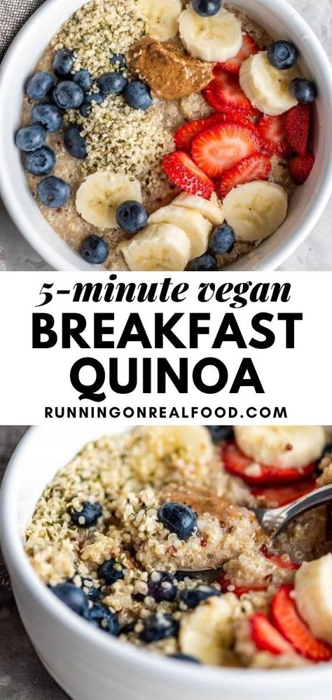 Quinoa Oatmeal, Quinoa Recipes Breakfast, Breakfast Quinoa, Quinoa Porridge, Quinoa Breakfast Bowl, Easy Quinoa, Quinoa Breakfast, Warm Breakfast, Quinoa Healthy