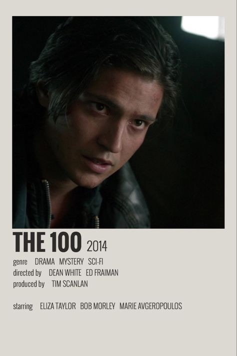 alternative minimalist polaroid poster made by me Minimalist Polaroid Poster, Marie Avgeropoulos, The 100 Show, Bob Morley, Polaroid Poster, Poster Board, Minimalist Poster, Poster Making, Made By Me