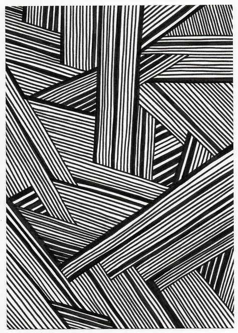 Sketches Art, Geometric Shapes Art, Pen On Paper, Principles Of Art, Easy Doodle Art, Zentangle Drawings, Drawings Simple, Abstract Drawings, Trippy Art