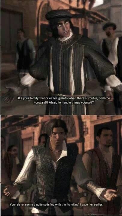 Assassins Creed Memes, Assassin's Creed Ezio, Assassins Creed Funny, Edwards Kenway, Assassins Creed 2, Assassins Creed Artwork, Assassins Creed Game, Creed Game, Assassins Creed Syndicate