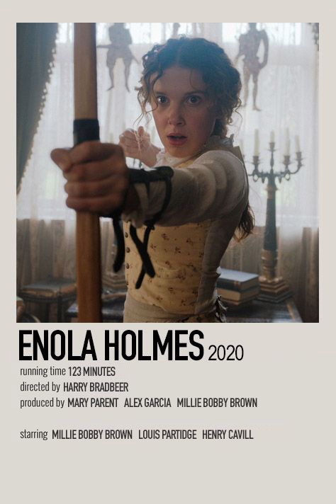 Enola Holmes Movie, Indie Movie Posters, Holmes Movie, Film Netflix, Filmy Vintage, Most Paused Movie Scenes, Film Vintage, Photo Polaroid, Iconic Movie Posters