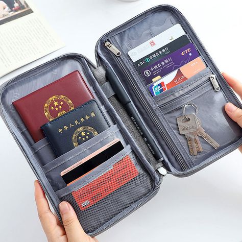 Hot Travel wallets Family Passport Holder Creative Waterproof Document Case Organizer Travel Family Passport, Family Passport Holder, Travel Document Organizer, Document Organizer, Documents Organization, Passport Wallet, Travel Wallet, Unisex Accessories, Passport Cover