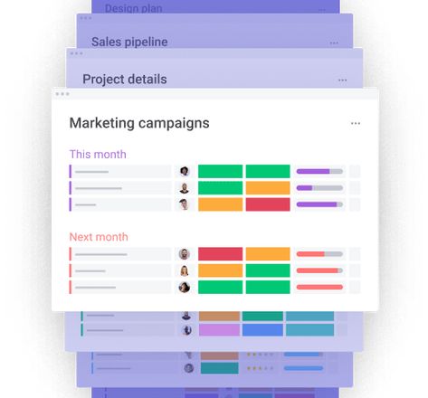 Project management templates to centralize your projects | monday.com Monday.com Template, Monday.com Project Management, Marketing Strategy Plan, Sales Crm, Collaborative Workspace, Campaign Planning, Project Management Templates, Media Planner, Investor Relations