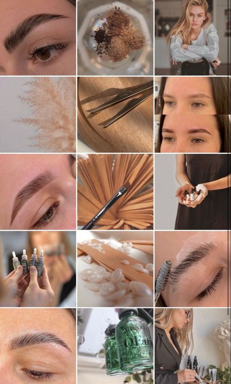 Microblading Salon Ideas, Brow Studio Ideas, Instagram Eyebrows, Makeup Bar, Eyelash Curler Refill, Instagram Brows, Brow Studio, Instagram Planner, Henna Brows