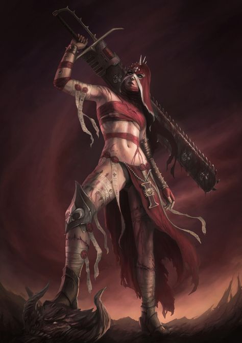 Sister Repentia Sisters Of Battle 40k, 40k Female, Sisters Of Silence, Battle Fan, 40k Sisters Of Battle, Dark Heresy, Adepta Sororitas, Screen Art, 40k Artwork