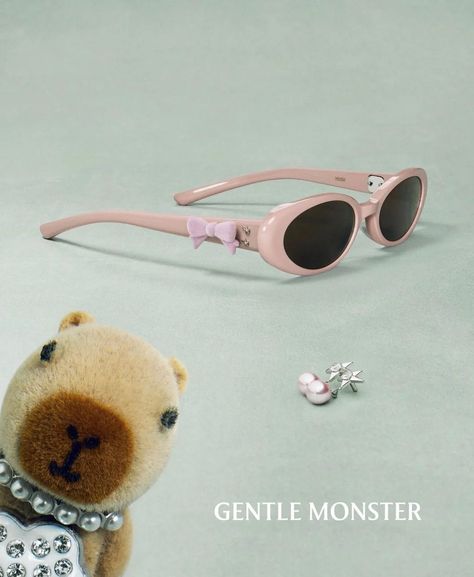 ༺♡༻ | @nayeonyny for @naming.cosmetic 💕 | Instagram Gentle Monster Sunglasses, Chanel Aesthetic, Trendy Glasses, Graphic Poster Art, Fashion Eye Glasses, Pop Collection, Brand Collaboration, Unicorn Plush, Gentle Monster