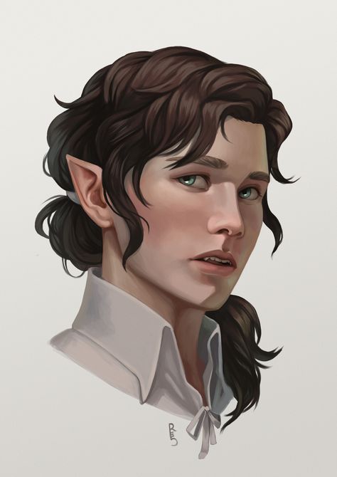 Rachel Denton ✨ on Twitter: "A dhampire portrait commission - I had so much fun playing with lighting for this one! #dnd #ttrpg #art #dungeonsanddragons #dnd5e https://t.co/EV0oXsG5w3" / Twitter Eladrin Paladin, Half Elf Dnd, Rachel Denton, Dragon Half, Dead Beat, Dnd Elves, Half Elf, D D Character Ideas, Elves Fantasy