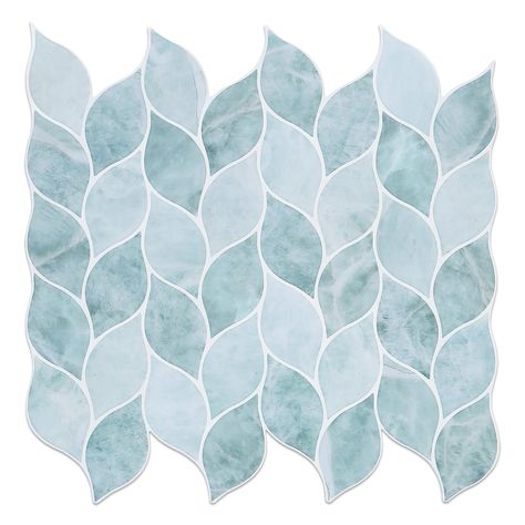 PRICES MAY VARY. 【3D Vinyl Backsplash】- Thicker self-adhesive PET+PU wall tiles for kitchen backsplash. Sample yet elegant leaf design. Contains 10 sheets peel and stick vinyl tile, Each piece measuring 12"x12"x0.04". Color: Sea Green. 【Easy to Install】- Simply remove the protective film from the back and adhere it to the desired surface. We recommend using sturdy scissors or a utility knife to cut the tile. No need for overlap or grout, saving you time and eliminating any mess. Enjoy a hassle-f Wall Tiles For Kitchen, Peel And Stick Vinyl Tile, Tile For Kitchen Backsplash, 3d Vinyl, Vinyl Backsplash, Tile For Kitchen, Bathroom Backsplash, Kitchen Wall Tiles, Peel And Stick Vinyl