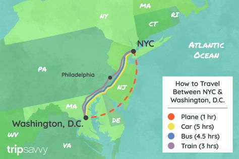 Travel Options Between NYC and Washington, DC Amtrak Travel, New England Usa, Newark Airport, Visit Philadelphia, Dc Trip, Nyc Tours, Amtrak Train, Washington Dc Travel, New York Tours