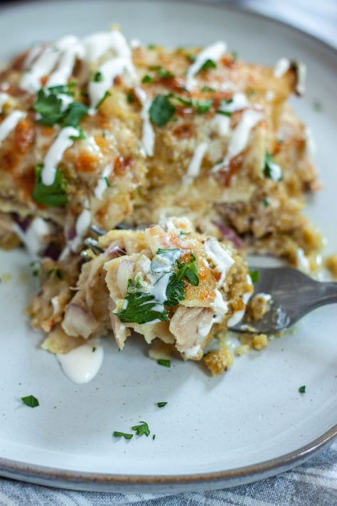 Pork Enchilada Casserole – Midwexican Pork Enchilada Casserole, Leftover Pork Recipes, Pulled Pork Enchiladas, One Pan Dinner Recipes, Leftover Pulled Pork, Pork Enchiladas, Pork Casserole, Mexican Pork, Enchilada Casserole Recipes